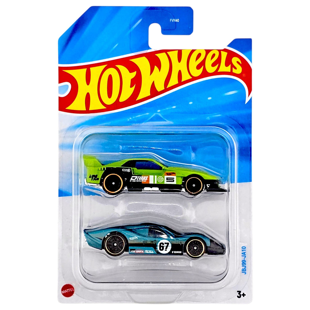 Hot Wheels - GT-Scorcher / 1967 ford gt-40 - 2025 *2-Pack* - Top CollectiblesDiecastHot Wheels