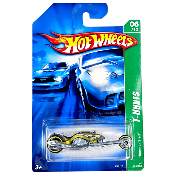 Hot Wheels - Hammer Sled - 2007 *Super Treasure Hunt* - Top CollectiblesDiecastHot Wheels