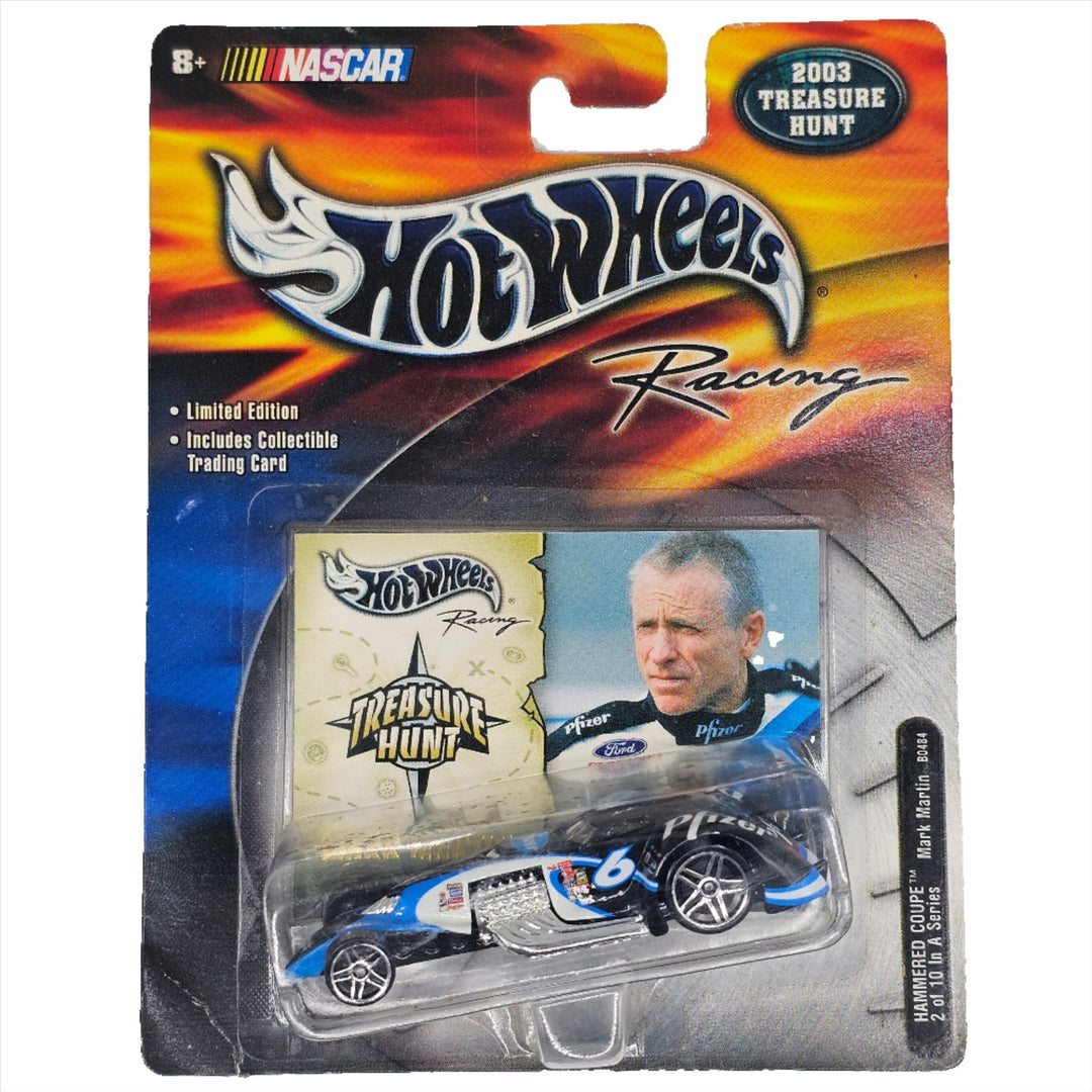 Hot Wheels - Hammered Coupe - 2003 Pro Racing Treasure Hunt Series - Top CollectiblesDiecastHot Wheels