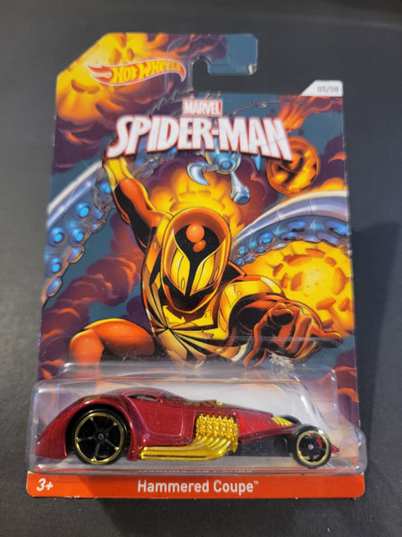 Hot Wheels - Hammered Coupe - 2014 Marvel Spider - Man Series - Top CollectiblesDiecastHot Wheels