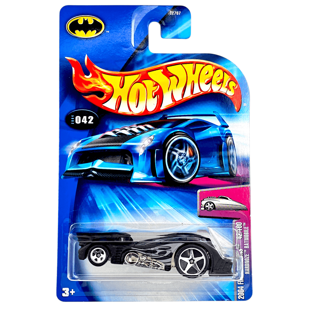 Hot Wheels - "Hardnoze" Batmobile - 2004 - Top CollectiblesDiecastHot Wheels