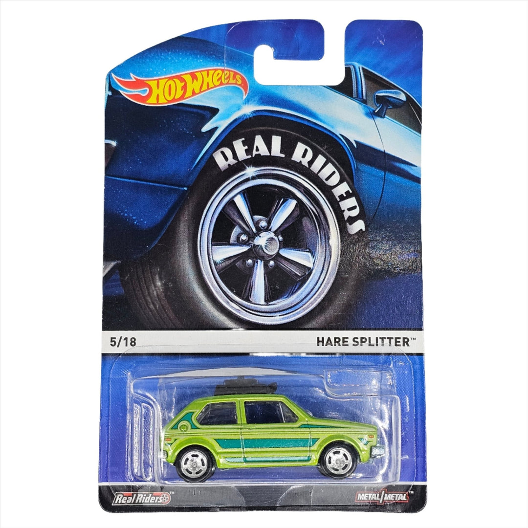 Hot Wheels - Hare Splitter - 2015 Real Riders Series - Top CollectiblesDiecastHot Wheels