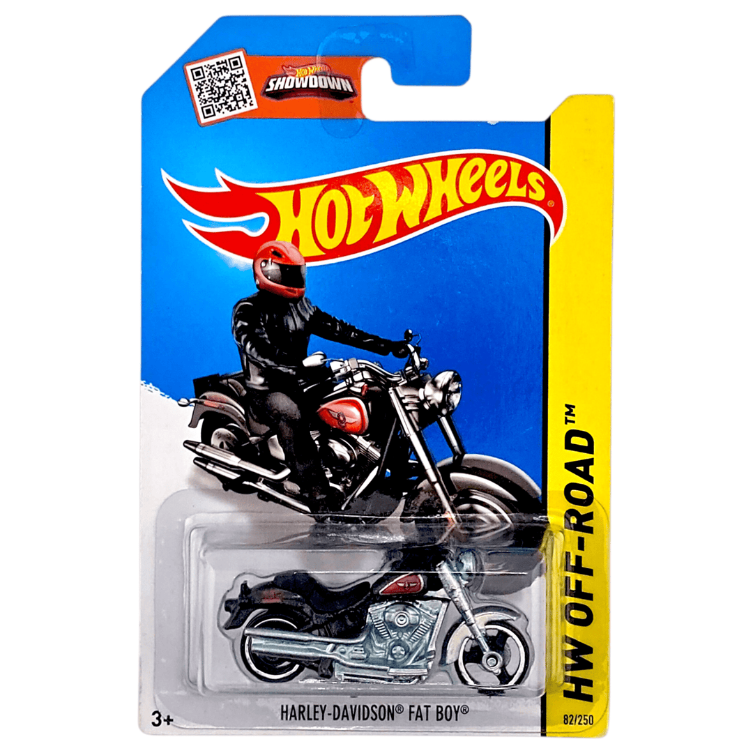 Hot Wheels - Harley - Davidson Fat Boy - 2015 - Top CollectiblesDiecastHot Wheels