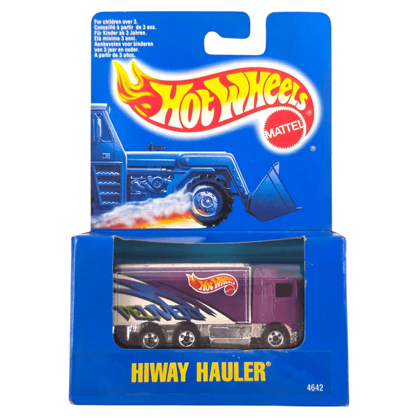 Hot Wheels - Hiway Hauler - 1994 *Exclusive International Packaging* - Top CollectiblesDiecastHot Wheels