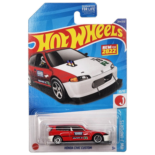 Hot Wheels - Honda Civic Custom - 2022 - Top CollectiblesDiecastHot Wheels