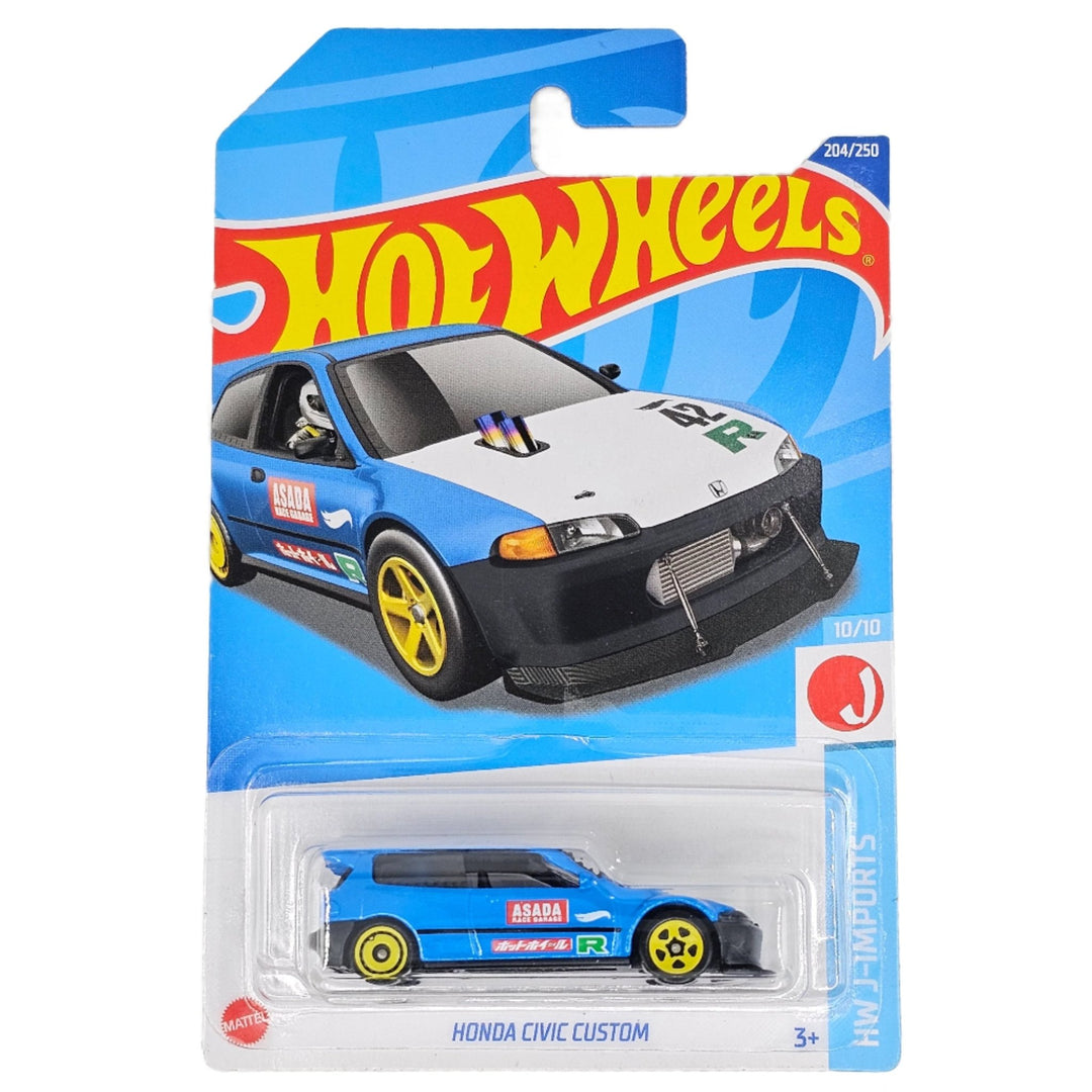 Hot Wheels - Honda Civic Custom - 2022 - Top CollectiblesDiecastHot Wheels