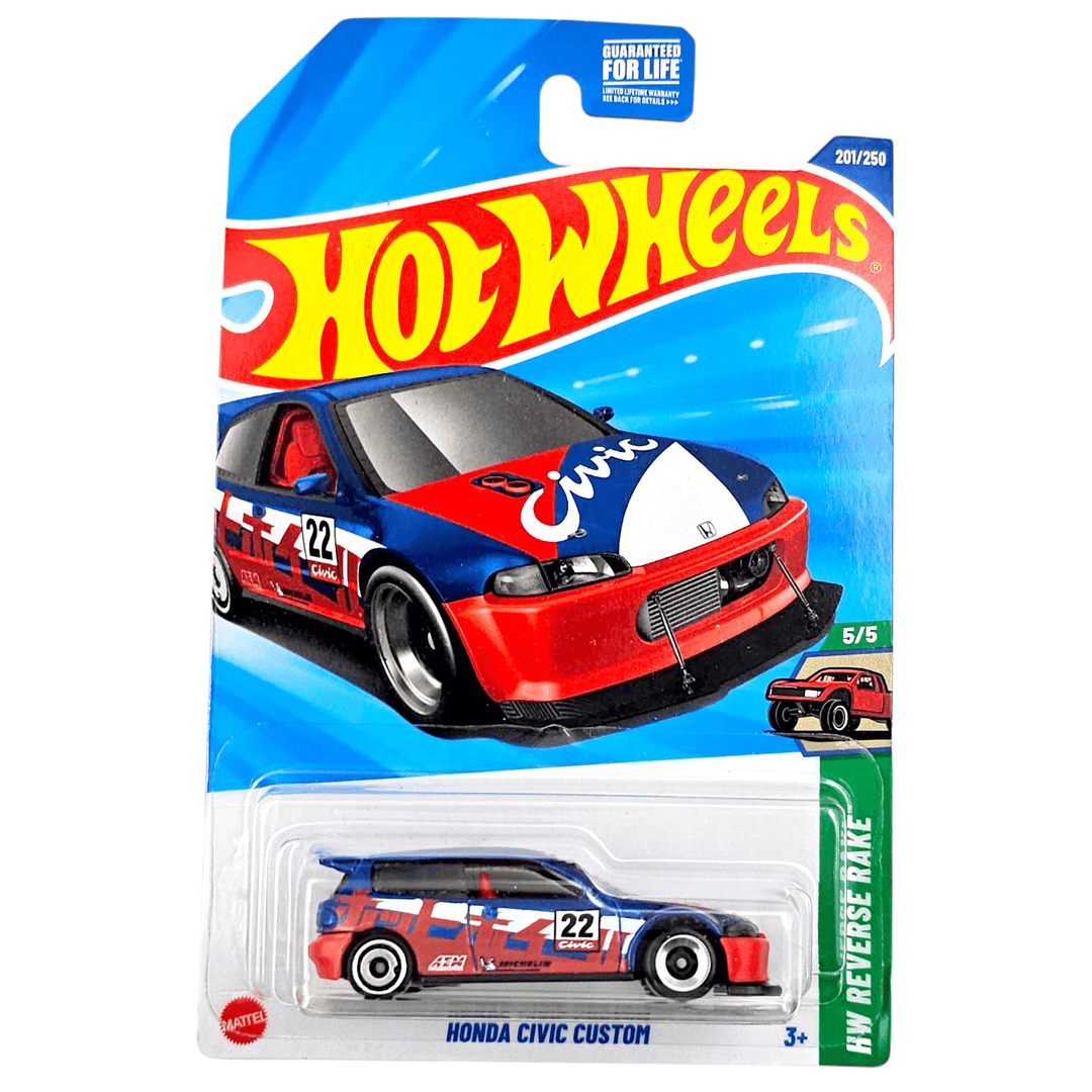 Hot Wheels - Honda Civic Custom - 2025 - Top CollectiblesDiecastHot Wheels