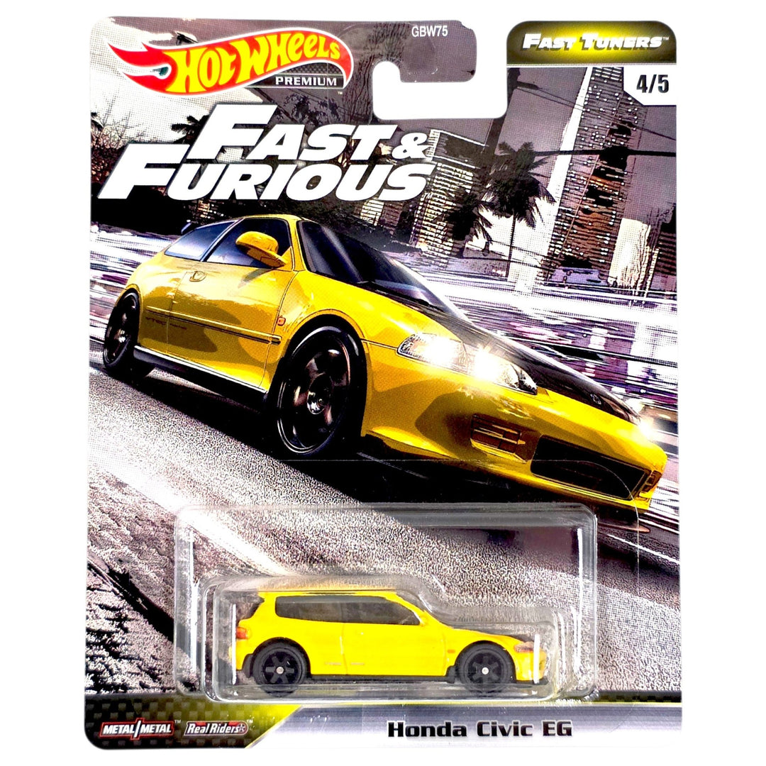 Hot Wheels - Honda Civic EG - 2020 F&amp;F Fast Tuners Series - Top CollectiblesDiecastHot Wheels