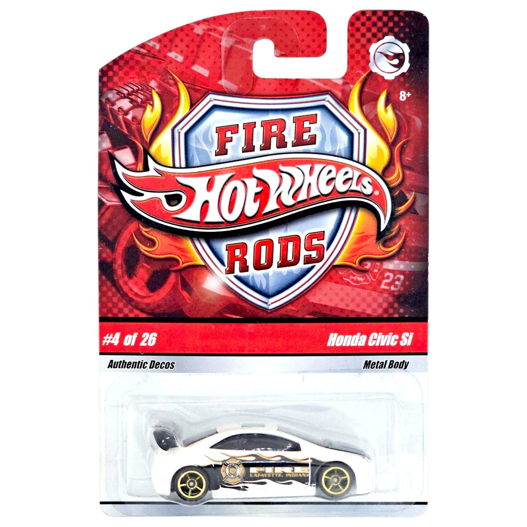 Hot Wheels - Honda Civic Si - 2008 Fire Rods Series - Top CollectiblesDiecastHot Wheels