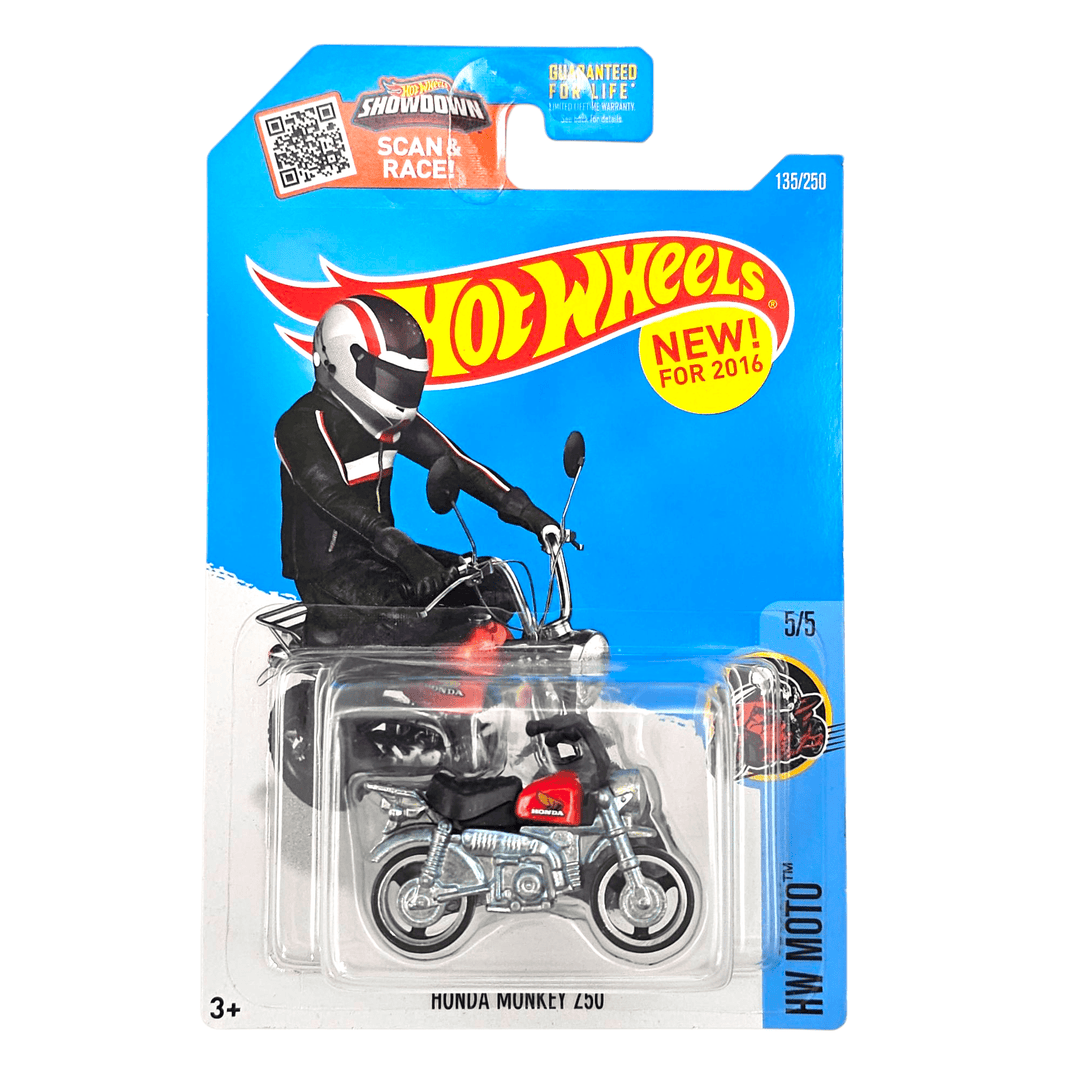 Hot Wheels - Honda Monkey Z50 - 2016 - Top CollectiblesDiecastHot Wheels