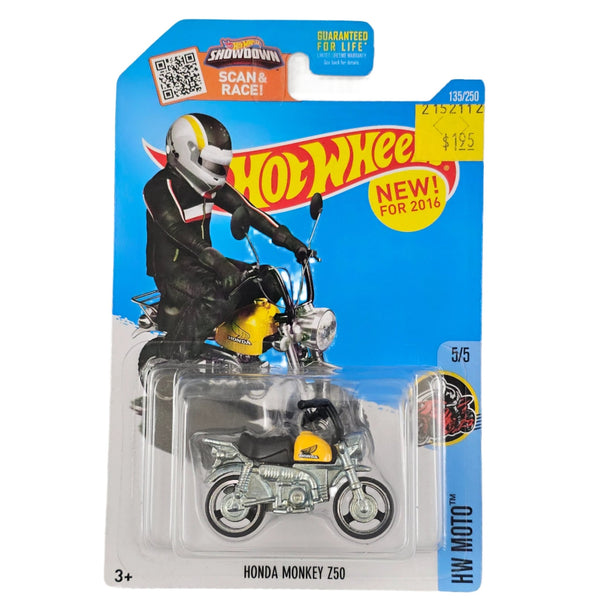 Hot Wheels - Honda Monkey Z50 - 2016 - Top CollectiblesDiecastHot Wheels