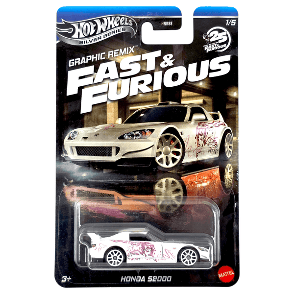 Hot Wheels - Honda S2000 - 2025 Fast and Furious Graphic Remix Series - Top CollectiblesDiecastHot Wheels