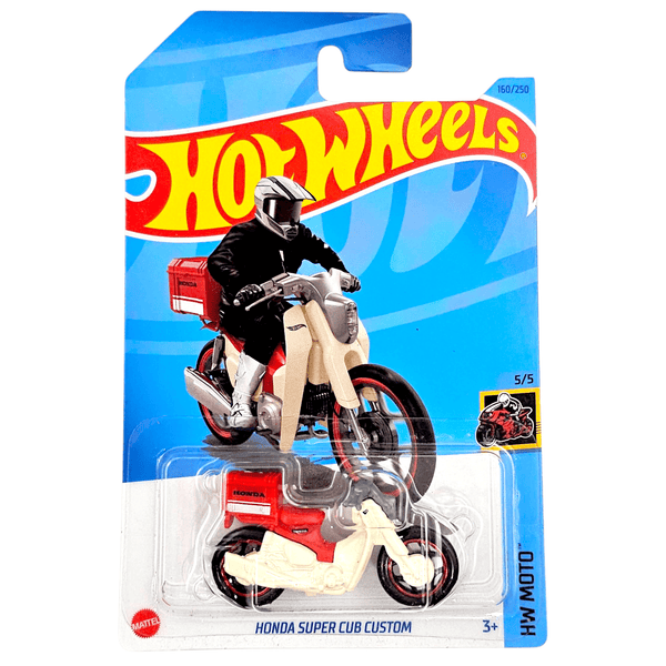 Hot Wheels - Honda Super Cub Custom - 2023 - Top CollectiblesDiecastHot Wheels