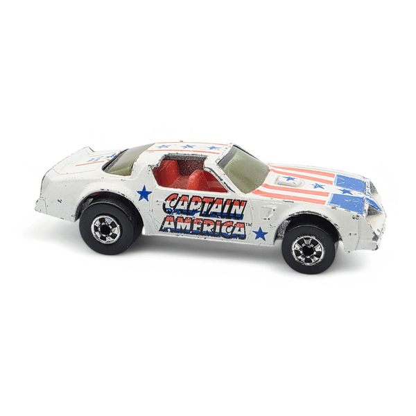 Hot Wheels - Hot Bird (Captain America) - 1979 The Heroes Series - Top CollectiblesDiecastHot Wheels