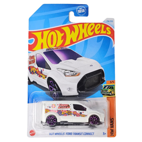 Hot Wheels - Hot Wheels Ford Transit Connect - 2024 *Treasure Hunt* - Top CollectiblesDiecastHot Wheels