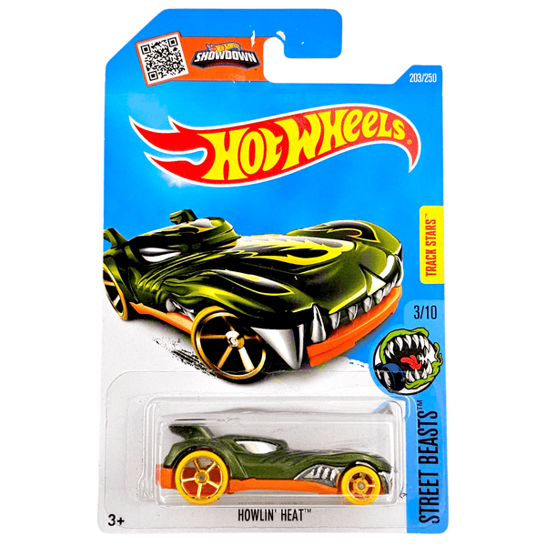 Hot Wheels - Howlin Heat - 2016 *Treasure Hunt* - Top CollectiblesDiecastHot Wheels