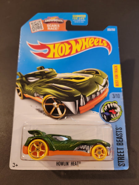 Hot Wheels - Howlin Heat - 2016 *Treasure Hunt* - Top CollectiblesDiecastHot Wheels