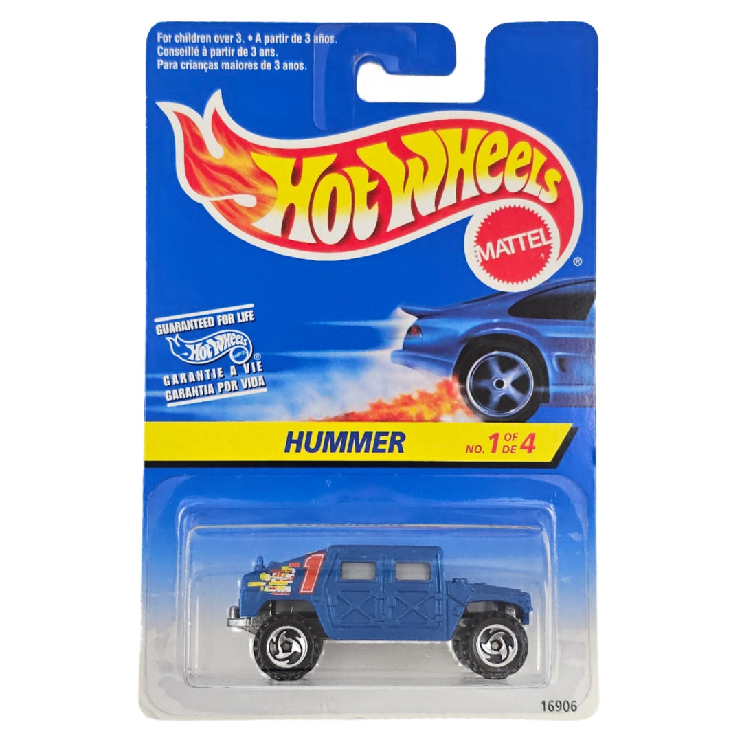 Hot Wheels - Humvee - 1997 *Card Variation* - Top CollectiblesDiecastHot Wheels
