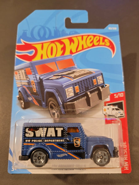 Hot Wheels - HW Armored Truck - 2019 *Treasure Hunt* - Top CollectiblesDiecastHot Wheels