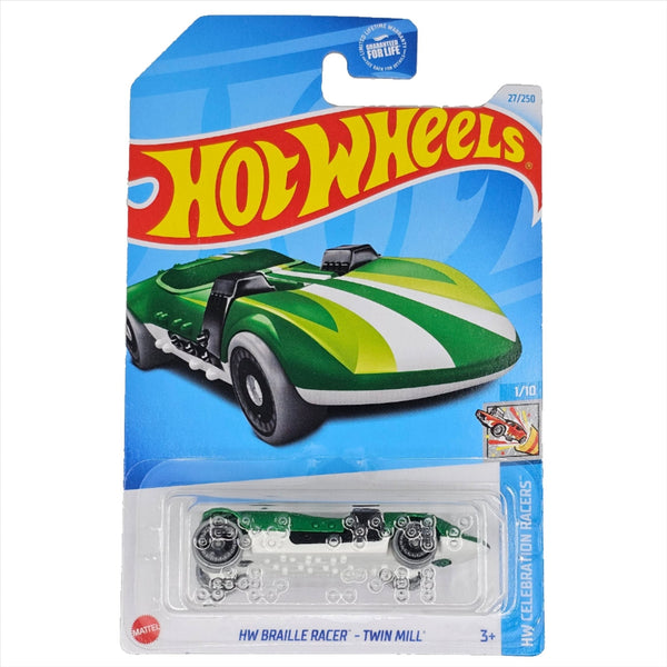 Hot Wheels - HW Braille Racer - Twin Mill - 2024 - Top CollectiblesDiecastHot Wheels