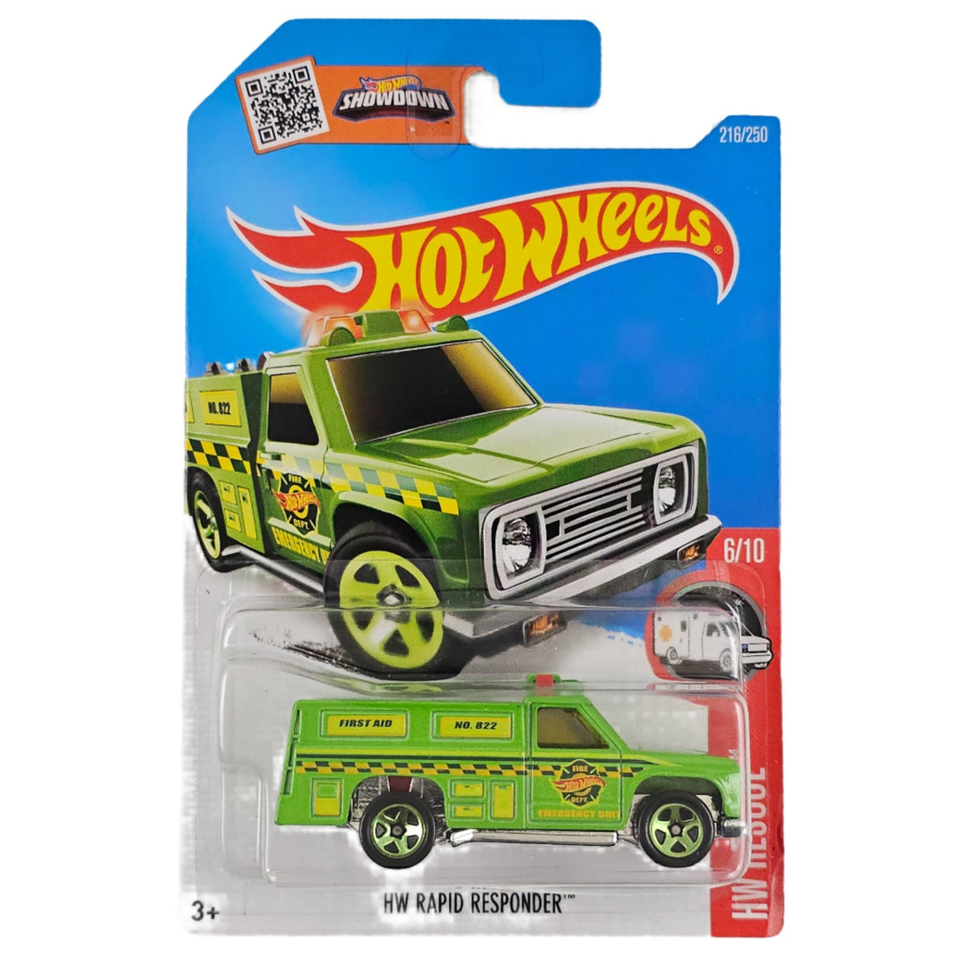 Hot Wheels - HW Rapid Responder - 2016 - Top CollectiblesDiecastHot Wheels