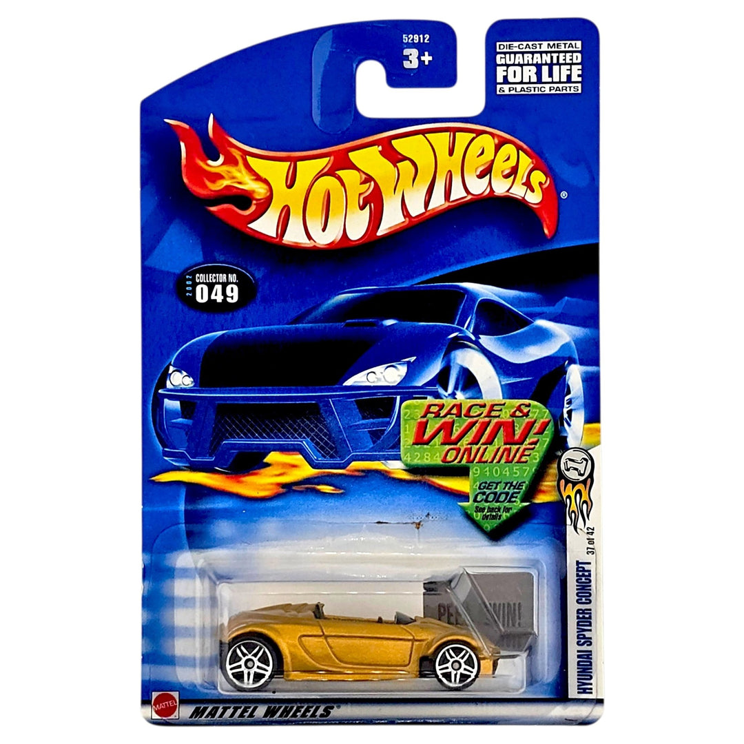 Hot Wheels - Hyundai Spyder Concept - 2002 - Top CollectiblesDiecastHot Wheels