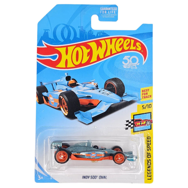 Hot Wheels - Indy 500 Oval - 2018 *Super Treasure Hunt* - Top CollectiblesDiecastHot Wheels