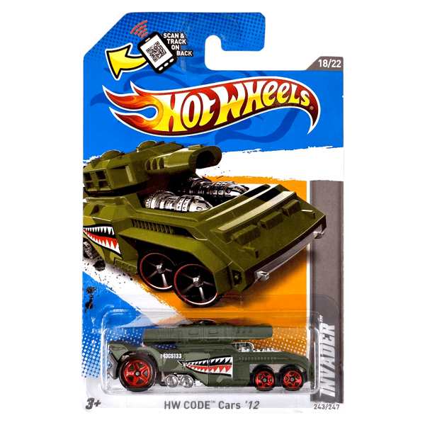 Hot Wheels - Invader - 2012 - Top CollectiblesDiecastHot Wheels