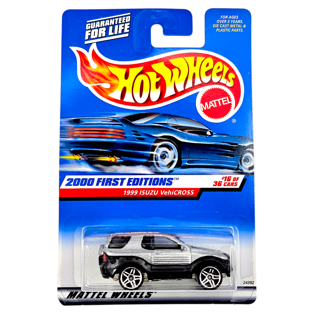 Hot Wheels - Isuzu Vehicross 1999 - 2000 *Card Variation* - Top CollectiblesDiecastHot Wheels