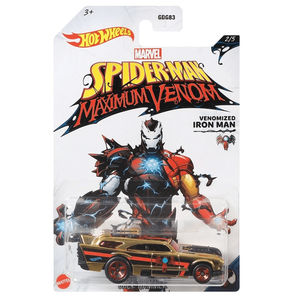 Hot Wheels - Jack Hammer - 2020 Marvel Spider - Man Series - Top CollectiblesDiecastHot Wheels