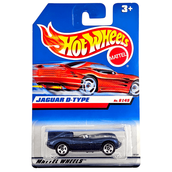 Hot Wheels - Jaguar D - Type - 1998 *Card Variation* - Top CollectiblesDiecastHot Wheels
