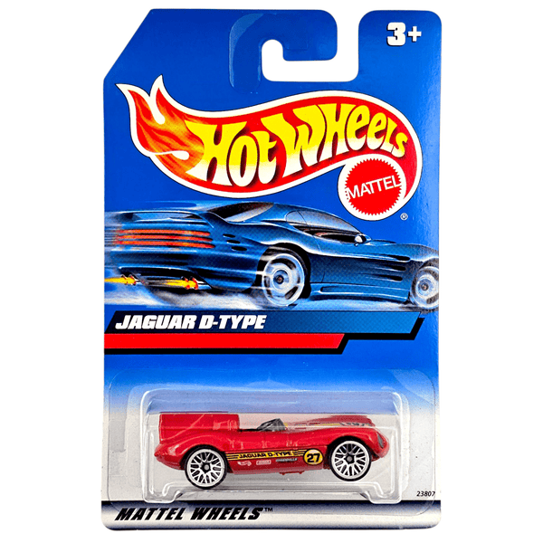 Hot Wheels - Jaguar D - Type - 1999 *Card Variation* - Top CollectiblesDiecastHot Wheels