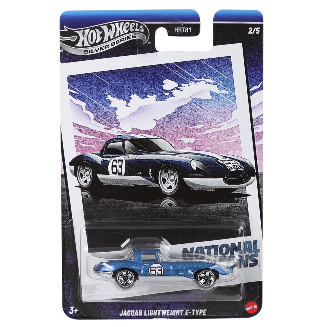 Hot Wheels - Jaguar Lightweight E - Type - 2025 National Icons Series - Top CollectiblesDiecastHot Wheels