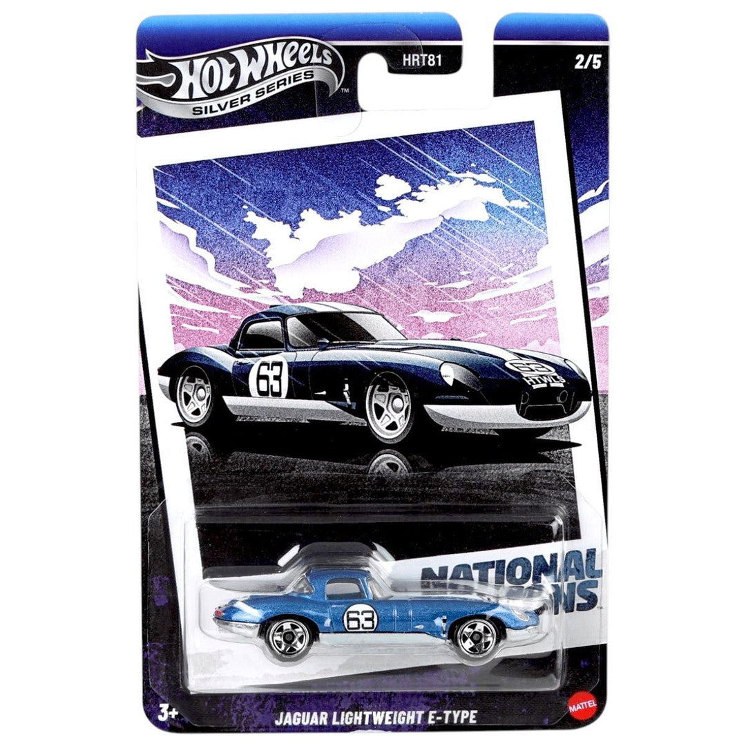 Hot Wheels - Jaguar Lightweight E-Type - 2025 National Icons Series - Top CollectiblesDiecastHot Wheels