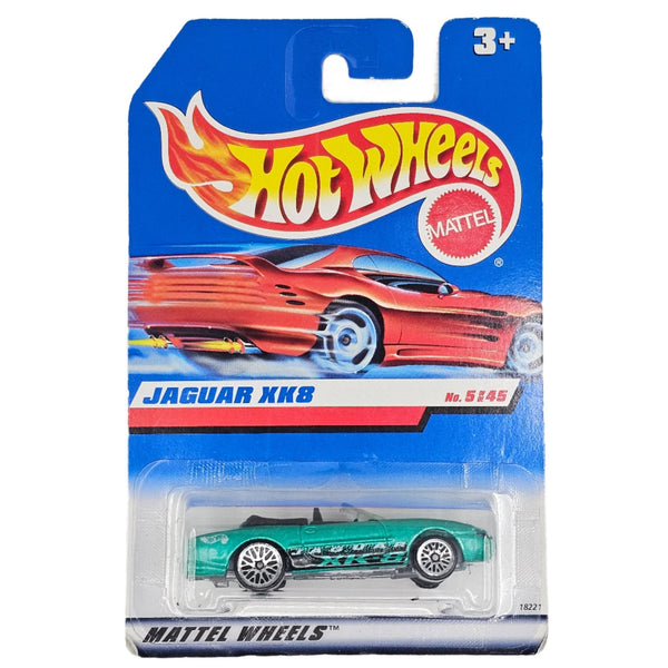 Hot Wheels - Jaguar XK8 - 1998 *Card Variation* - Top CollectiblesDiecastHot Wheels