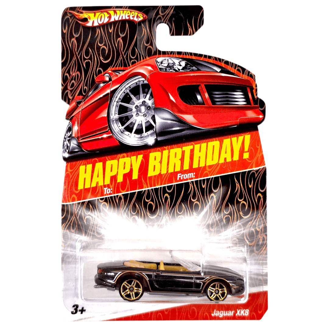 Hot Wheels - Jaguar XK8 - 2009 Happy Birthday Series - Top CollectiblesDiecastHot Wheels