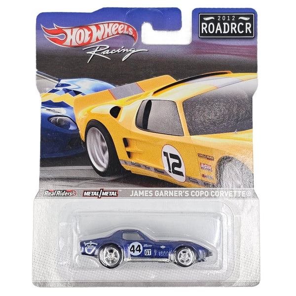 Hot Wheels - James Garner's Copo Corvette - 2012 Road Racers Series - Top CollectiblesDiecastHot Wheels