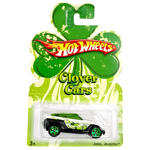 Hot Wheels - Jeep Jeepster - 2008 Clover Cars Series - Top CollectiblesDiecastHot Wheels