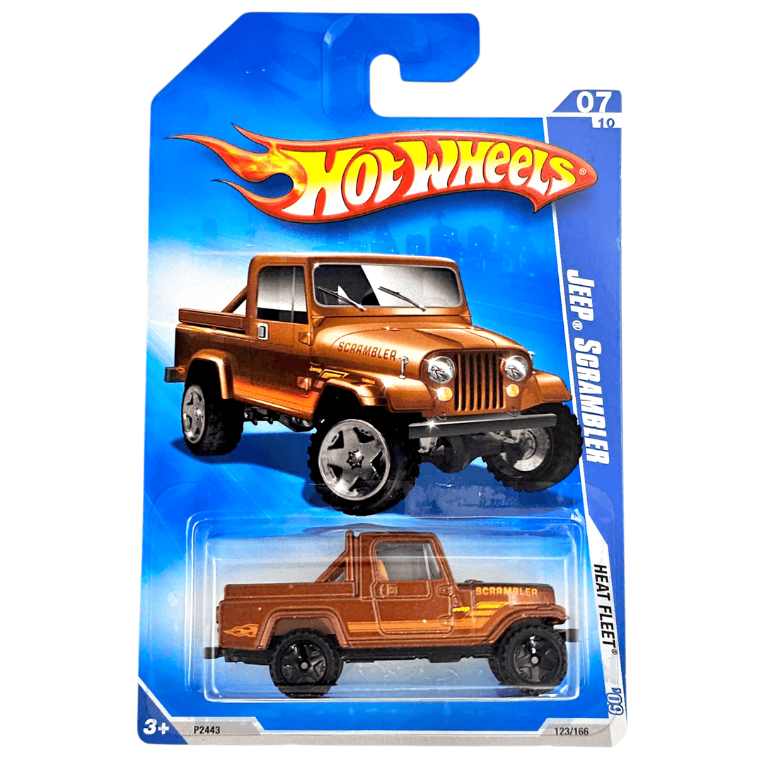 Hot Wheels - Jeep Scrambler - 2009 - Top CollectiblesDiecastHot Wheels