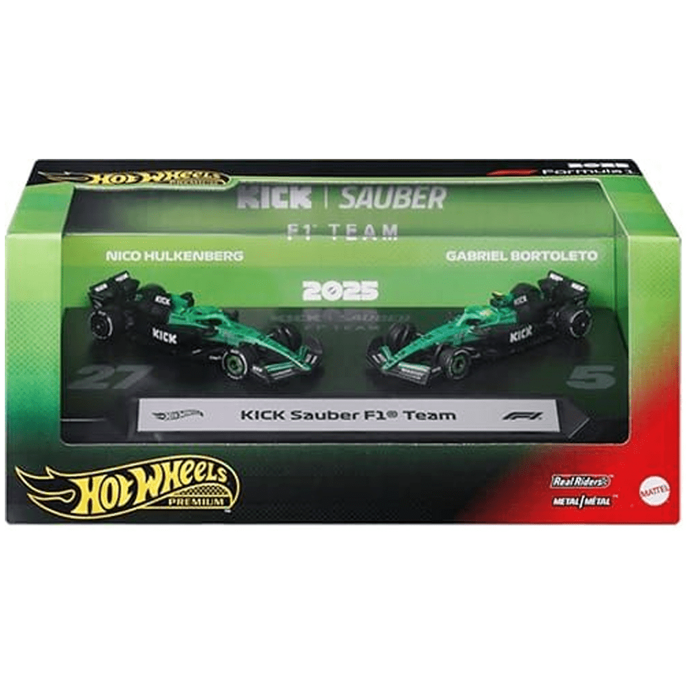 Hot Wheels - Kick Sauber F1 Team 2-Pack - 2026 Formula 1 Series - Top CollectiblesDiecastHot Wheels