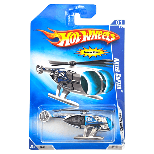 Hot Wheels - Killer Copter - 2009 - Top CollectiblesDiecastHot Wheels