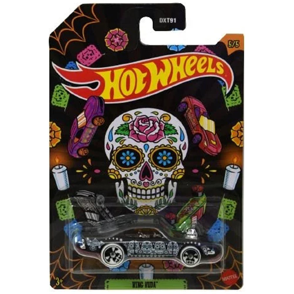 Hot Wheels - King Kuda - 2023 Dia De Los Muertos Series - Top CollectiblesDiecastHot Wheels