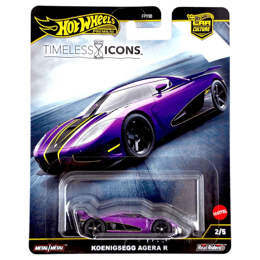 Hot Wheels - Koenigsegg Agera R - 2025 Timeless Icons Series - Top CollectiblesDiecastHot Wheels
