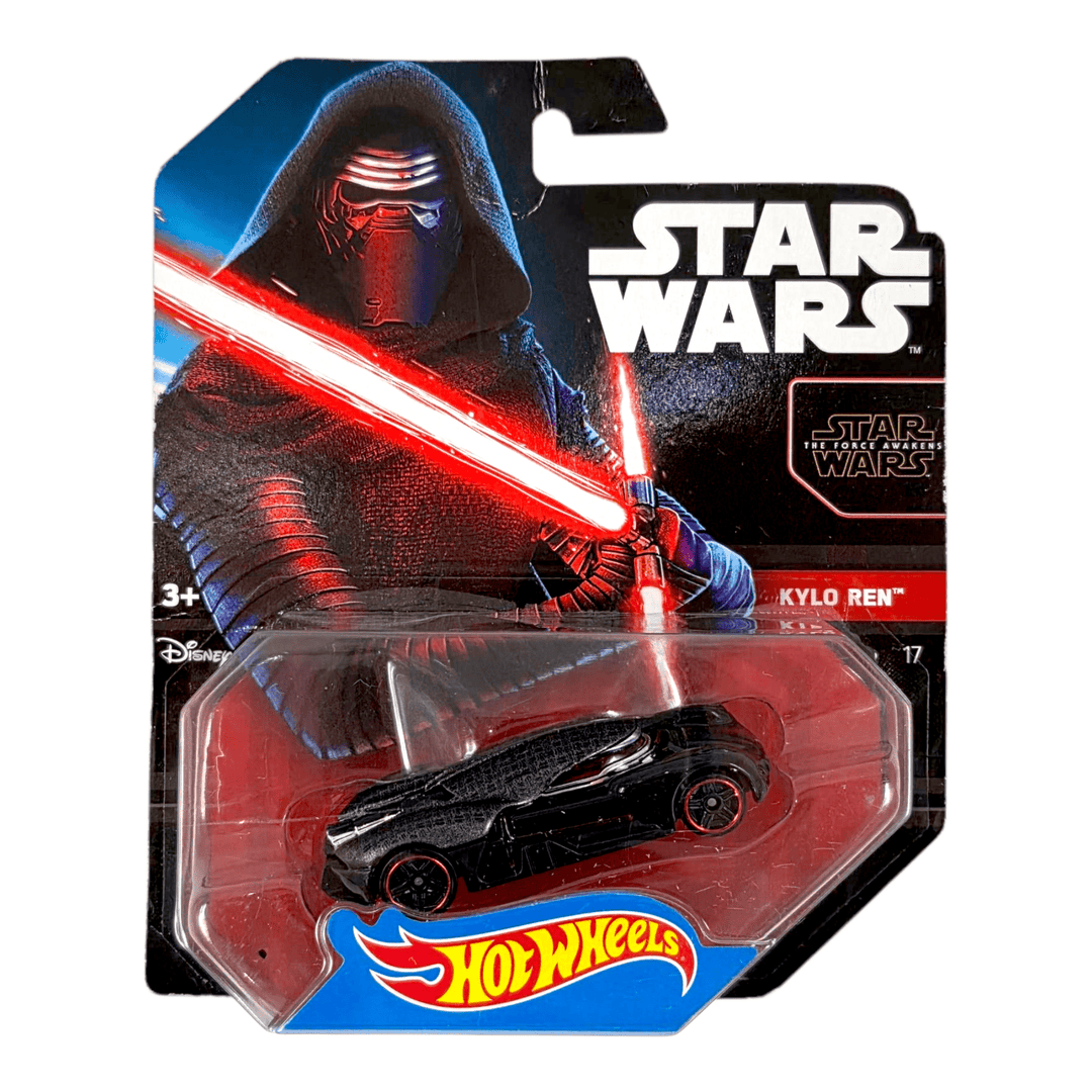 Hot Wheels - Kylo Ren - 2015 Star Wars Character Cars - Top CollectiblesDiecastHot Wheels