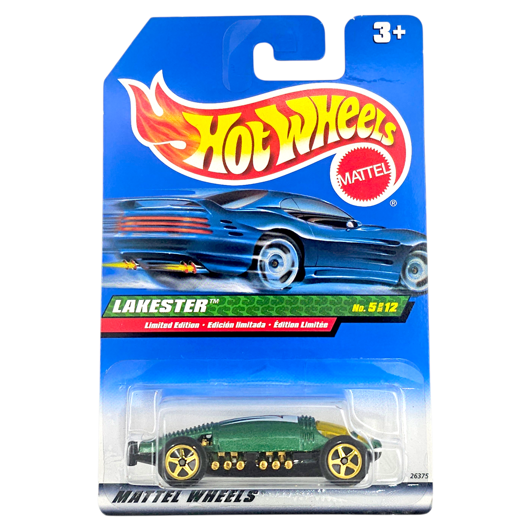 Hot Wheels - Lakester - 2000 *Treasure Hunt* - Card Variation - Top CollectiblesDiecastHot Wheels