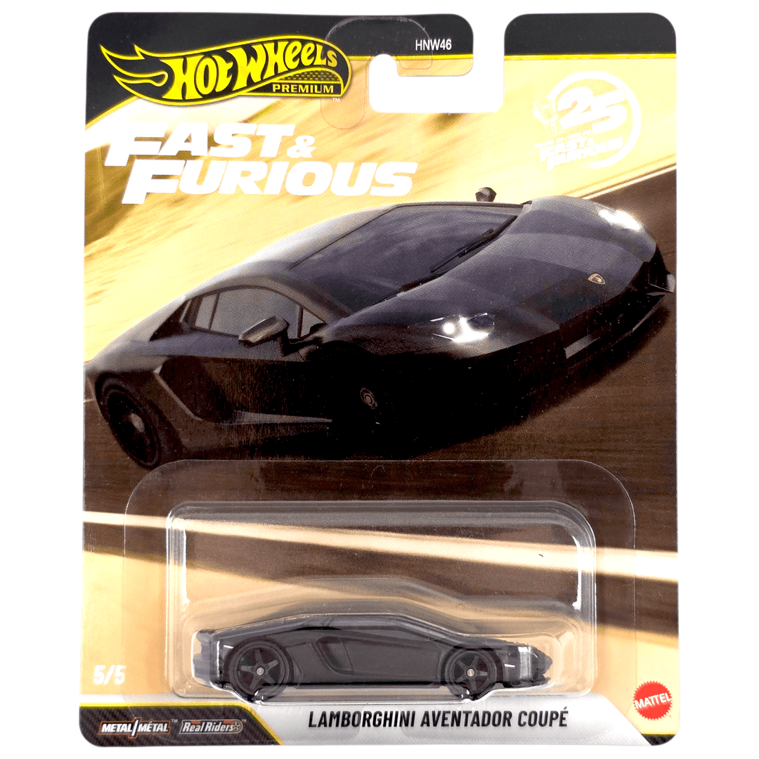 Hot Wheels - Lamborghini Aventador Coupe - 2026 Fast & Furious Series - Top CollectiblesDiecastHot Wheels