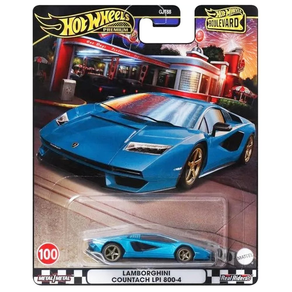 Hot Wheels - Lamborghini Countach LPI 800 - 4 - 2024 Boulevard Series - Top CollectiblesDiecastHot Wheels