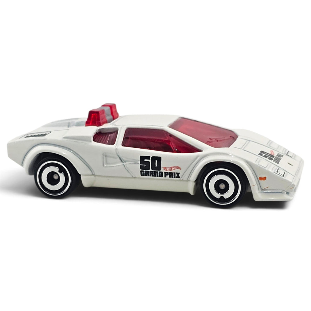 Hot Wheels - Lamborghini Countach Pace Car - 2018 - Top CollectiblesDiecastHot Wheels