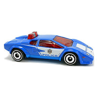 Hot Wheels - Lamborghini Countach Police Car - 2019 - Top CollectiblesDiecastHot Wheels