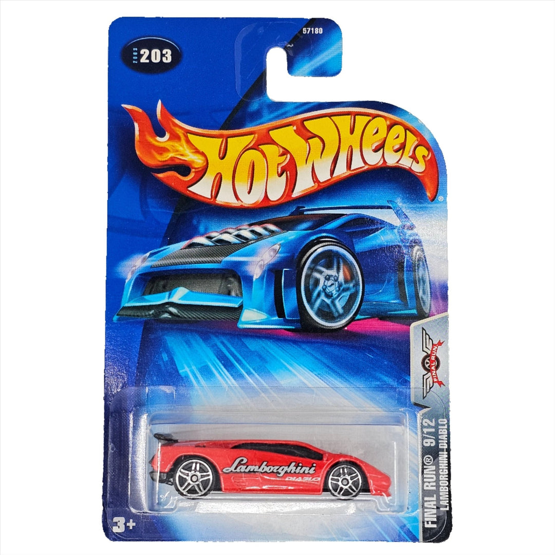 Hot Wheels - Lamborghini Diablo - 2003 Final Run Series - Top CollectiblesDiecastHot Wheels